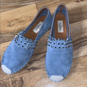 Valentino rockstud espadrilles- size 6